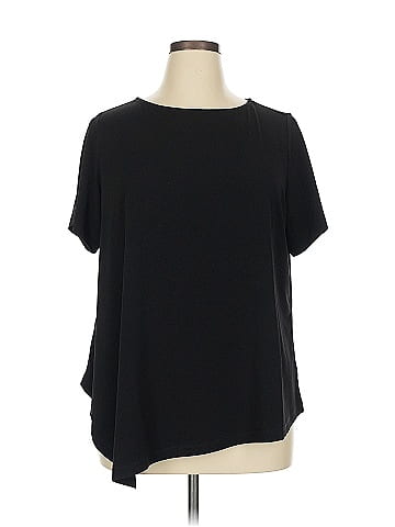 Susan Graver Short Sleeve Blouse (view 1)