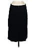 Theory Solid Black Wool Skirt Size 4 - photo 2