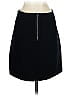 Theory Solid Black Wool Skirt Size 4 - photo 2