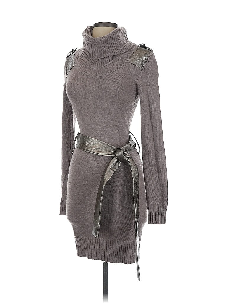 Arden B. Gray Casual Dress Size XS - photo 1