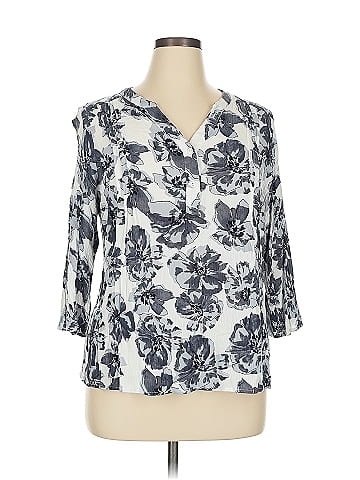 Fun2Fun 3/4 Sleeve Blouse (view 1)