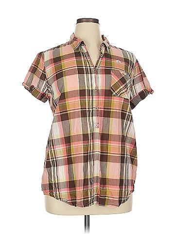 Liz Claiborne Short Sleeve Button-Down Shirt (view 1)