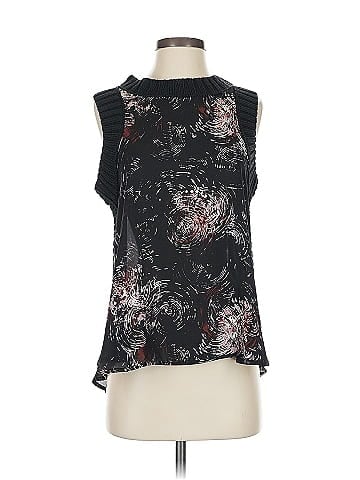 Elizabeth and James Sleeveless Silk Top (view 1)