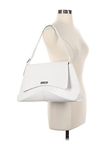 Balenciaga Crocodile Embossed Leather Satchel (view 2)