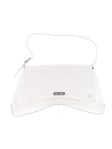 Balenciaga Crocodile Embossed Leather Satchel (view 1)