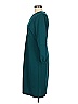 Donna Morgan Solid Teal Casual Dress Size 6 - photo 5