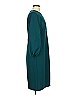 Donna Morgan Solid Teal Casual Dress Size 6 - photo 4