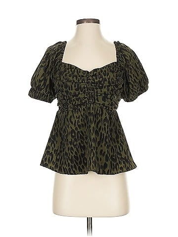 Lost in Lunar Short Sleeve Blouse (view 1)