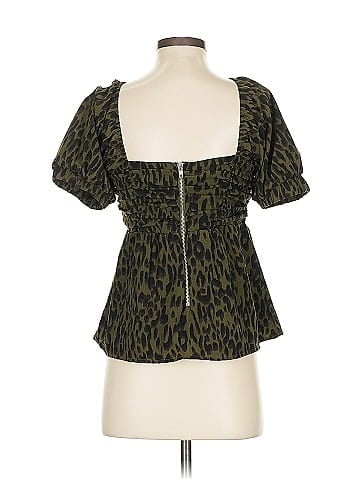 Lost in Lunar Short Sleeve Blouse (view 2)