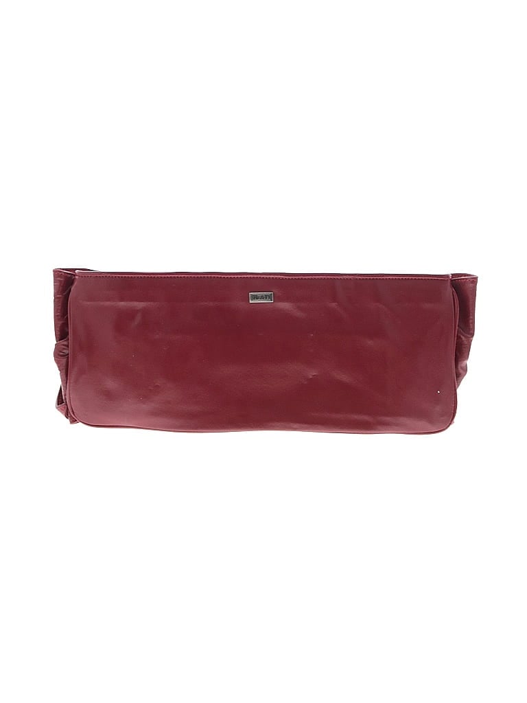 Pre-owned Be&d Clutch In Red