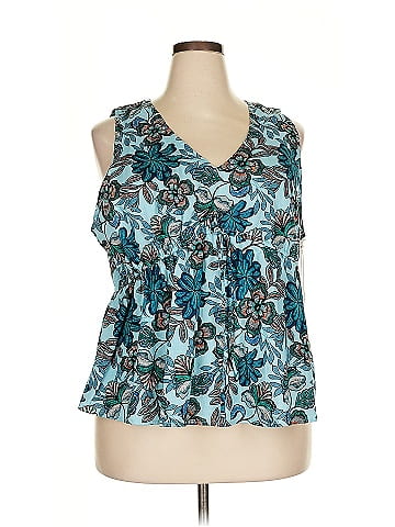 a.n.a. A New Approach Sleeveless Blouse (view 1)