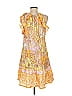 Hale Bob 100% Cotton Paisley Yellow Casual Dress Size M - photo 2