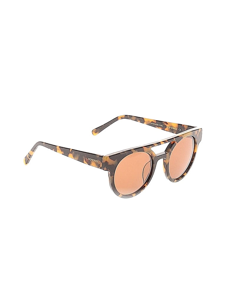 Komono Animal Print Camo Brown Tan Sunglasses One size - photo 1
