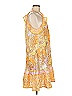 Hale Bob 100% Cotton Paisley Yellow Casual Dress Size M - photo 3