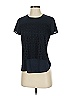 Ann Taylor 100% Polyester Black 3/4 Sleeve Blouse Size XS - photo 4