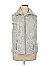 Laura Ashley 100% Fiber Gray Vest Size 1X - photo 1