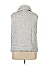 Laura Ashley 100% Fiber Gray Vest Size 1X - photo 2