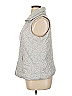 Laura Ashley 100% Fiber Gray Vest Size 1X - photo 4