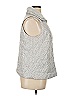 Laura Ashley 100% Fiber Gray Vest Size 1X - photo 3