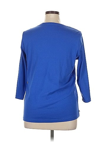 Jones New York Signature 3/4 Sleeve Top (view 2)