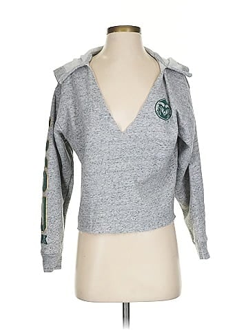 Victoria's Secret Pink with Fifth & Ocean Pullover Sweater (view 1)