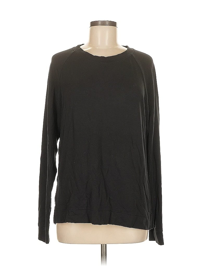 Lou & Grey for LOFT Black Long Sleeve Top Size M - photo 1
