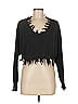 Zaful 100% Polyester Black Cardigan One size - photo 1