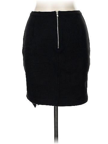 4SI3NNA Faux Leather Skirt (view 2)
