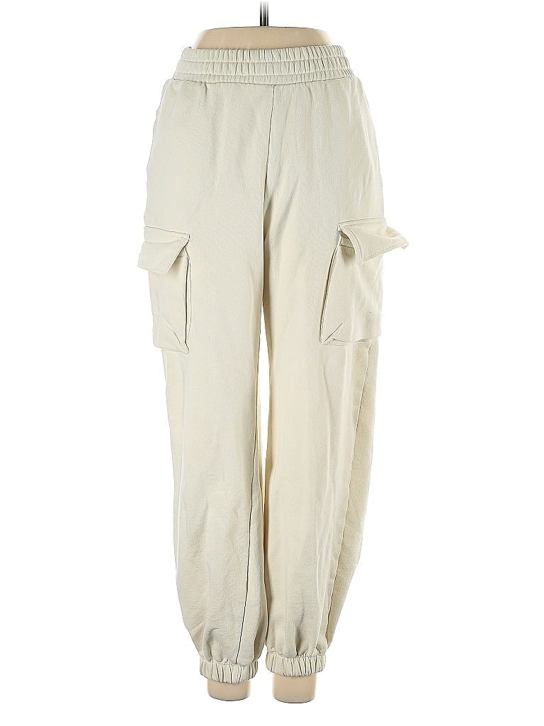 OAK + FORT 100% Cotton Ivory Cargo Pants Size XXS - photo 1