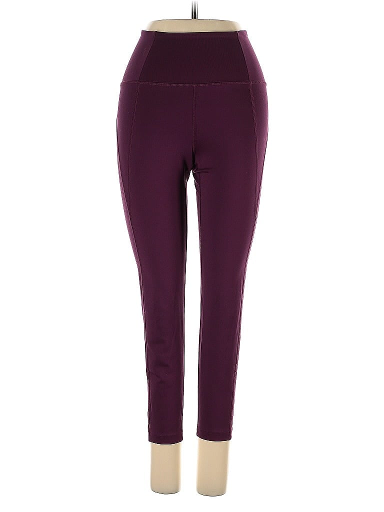 Click to view more detailed imagery on our partner's website Pre-owned Girlfriend Collective Active Pants In Burgundy