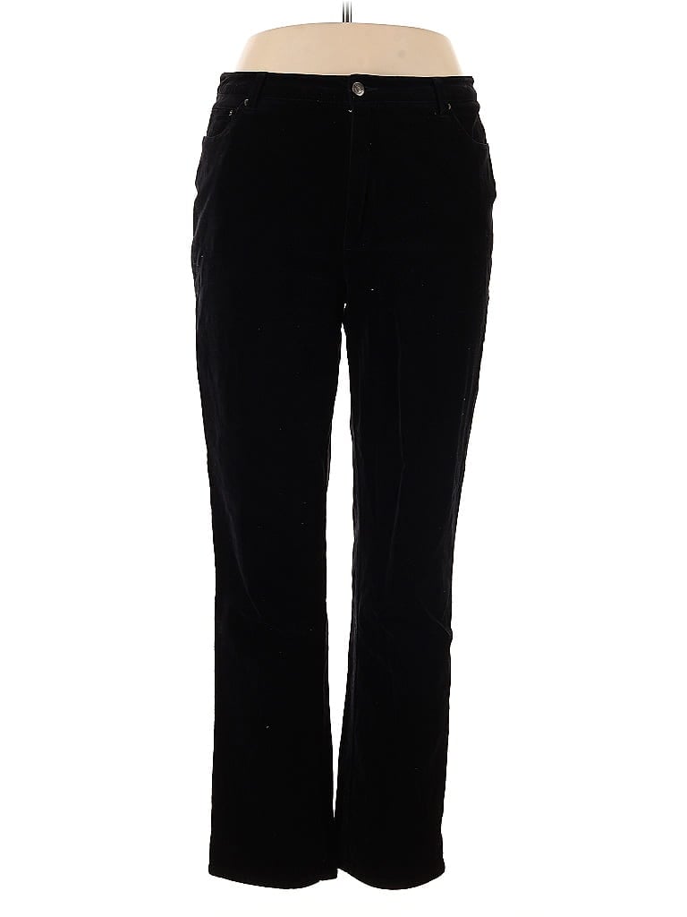 Newport News Black Casual Pants Size 16 - photo 1