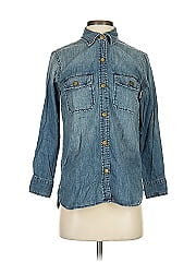 Current/Elliott 3/4 Sleeve Button Down Shirt