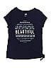 Justice Blue Short Sleeve T-Shirt Size 12 (big kids) - photo 1
