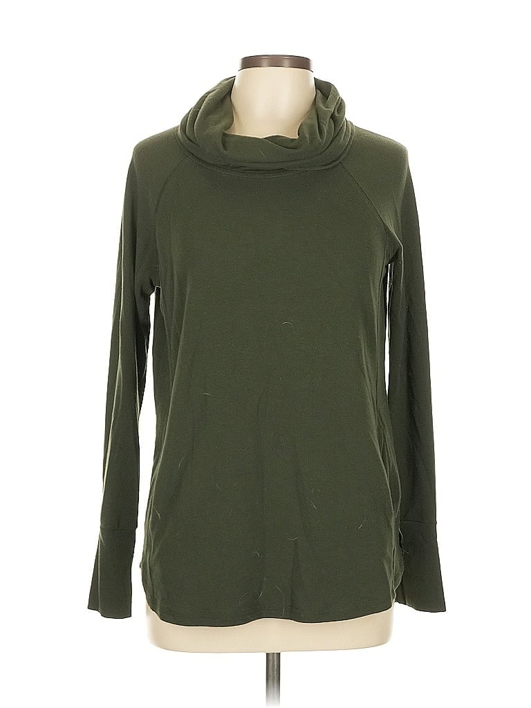 Pre-owned Pink Clover Turtleneck Sweater In Green