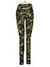 Pink Rose Camo Green Leggings Size M - photo 1