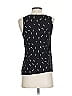 Ann Taylor Factory 100% Polyester Black Sleeveless Blouse Size XS - photo 2