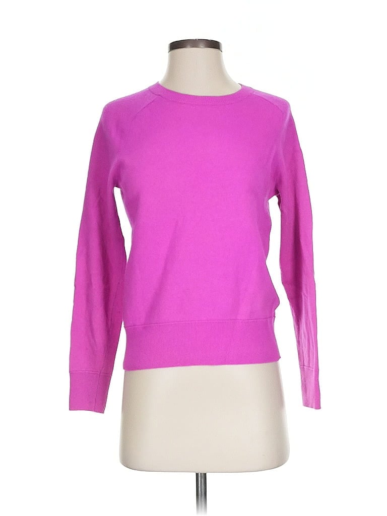 Pre-owned Banana Republic Wool Pullover Sweater In Pink