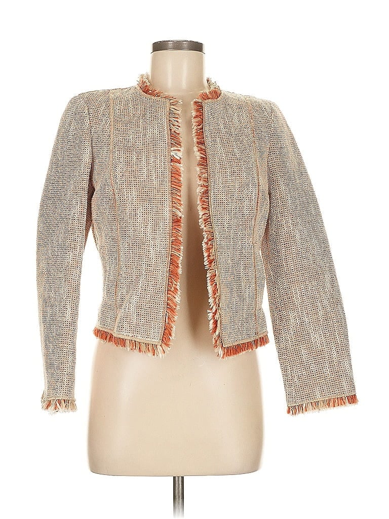 Worth Tweed Ivory Jacket Size 8 - photo 1