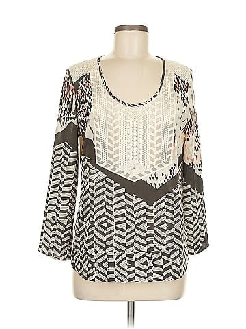 Collective Concepts 3/4 Sleeve Blouse (view 1)