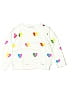 Stella McCartney Hearts White Pullover Sweater Size 2 - photo 1