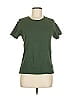 Pact 100% Organic Cotton Solid Green Short Sleeve T-Shirt Size M - photo 1
