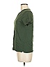 Pact 100% Organic Cotton Solid Green Short Sleeve T-Shirt Size M - photo 4