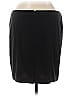 Ann Taylor LOFT Outlet Solid Black Casual Skirt Size 16 - photo 2