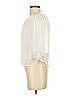 Mi ami 100% Polyester Ivory 3/4 Sleeve Blouse Size XS - photo 5