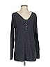 Torrid Gray Long Sleeve Henley Size 3X - photo 1