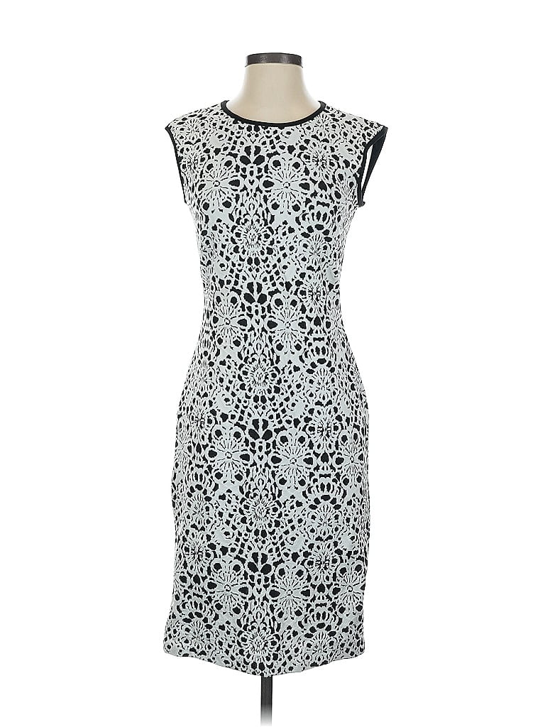 Click to view more detailed imagery on our partner's website Pre-owned Carmen Marc Valvo Cocktail Dress In Gray