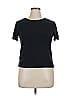 Zara W&B Collection Black Short Sleeve T-Shirt Size XL - photo 1