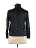 Linda Allard Ellen Tracy Black Long Sleeve Silk Top Size 16 - photo 2