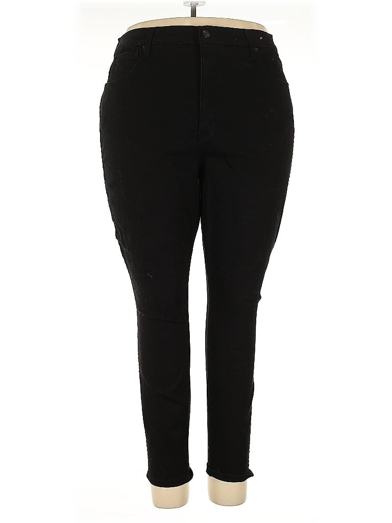 KIRKLAND Signature Black Jeggings Size 22 - photo 1