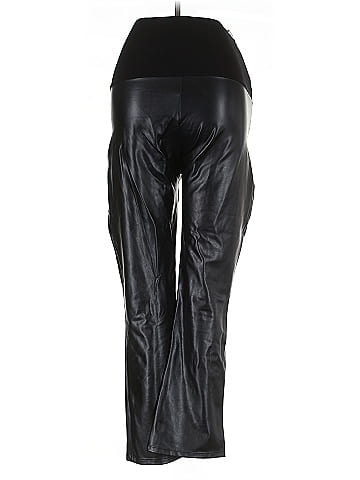 Hatch Faux Leather Pants (view 2)